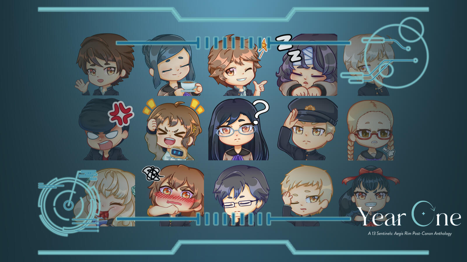 13 Sentinels: Year One - Digital Goods [Emotes]