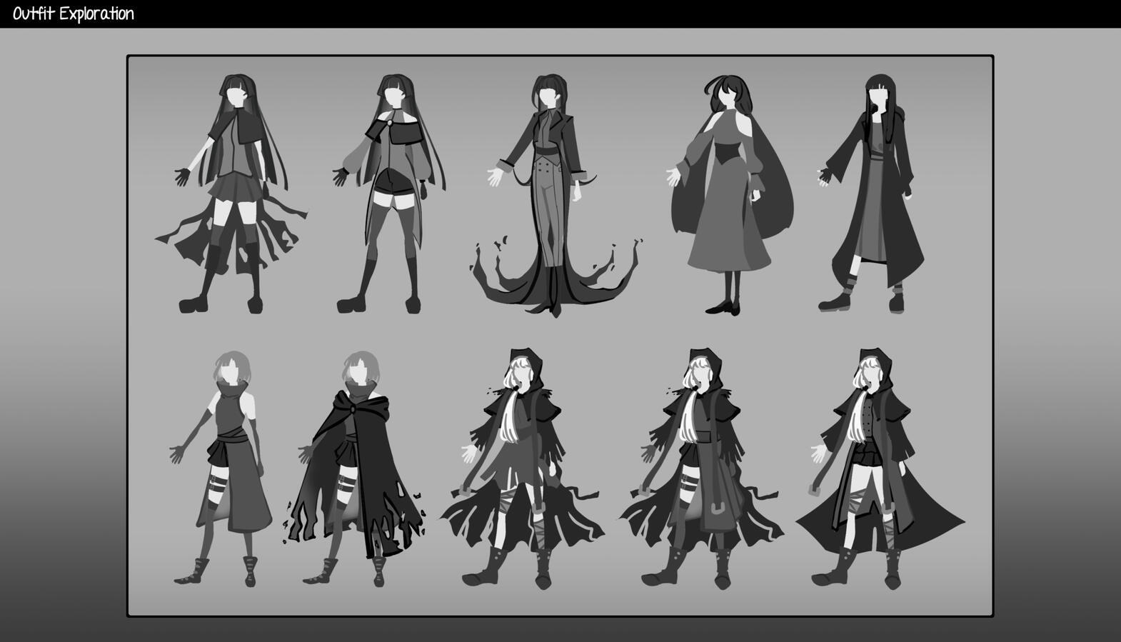 Character Design Assignment - Outfit Design